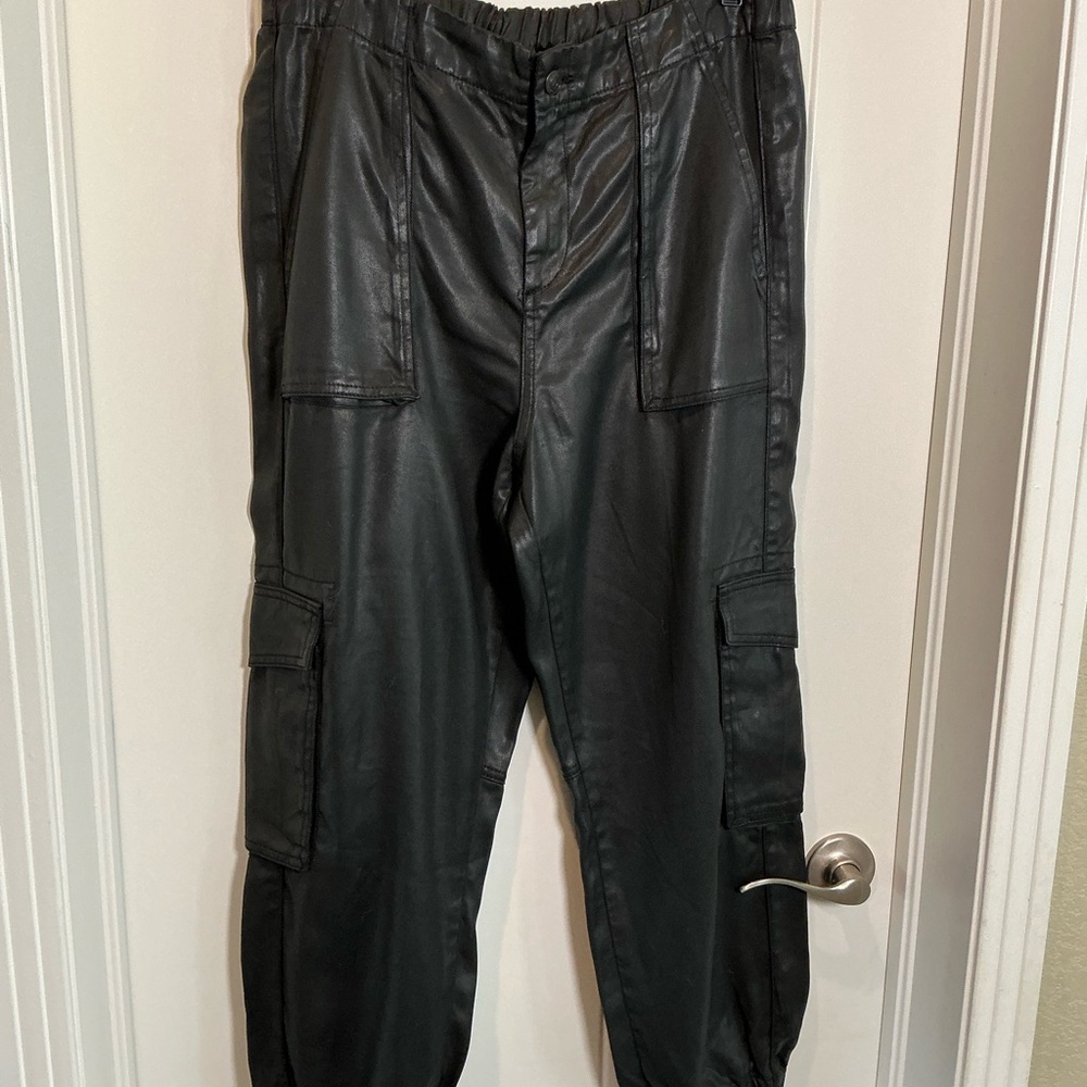 All Saints Black Cargo Pants